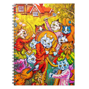 Caderno Espiral Banda Musical de Cat