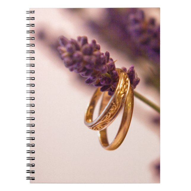 Caderno Espiral Bandas de Casamento (Frente)