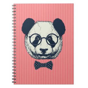Caderno Espiral Bandas de Panda