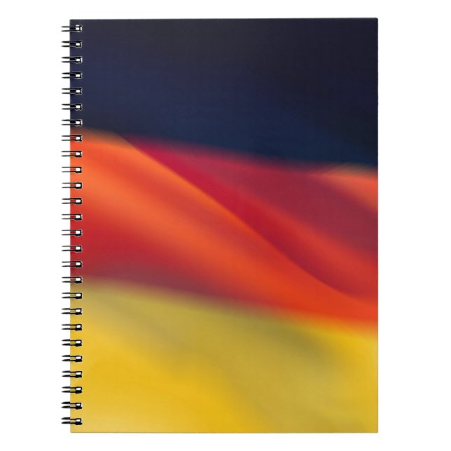Caderno Espiral Bandeira alemã (Frente)