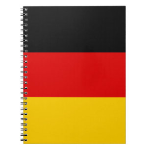Caderno Espiral bandeira alemã