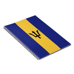 Caderno Espiral bandeira Barbados
