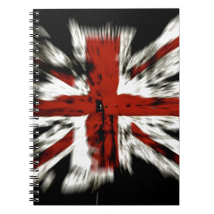 Caderno Espiral Bandeira Britânica