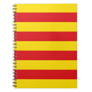 Caderno Espiral Bandeira Catalã