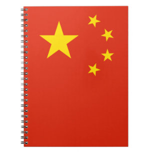 Caderno Espiral Bandeira Chinesa (China)