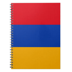 Caderno Espiral Bandeira da Armênia