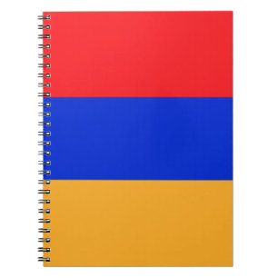 Caderno Espiral Bandeira da Armênia