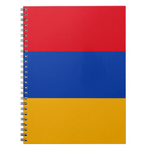 Caderno Espiral Bandeira da Armênia