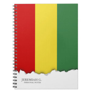 Caderno Espiral Bandeira da Bolívia