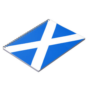 Caderno Espiral Bandeira da Escócia nbcn
