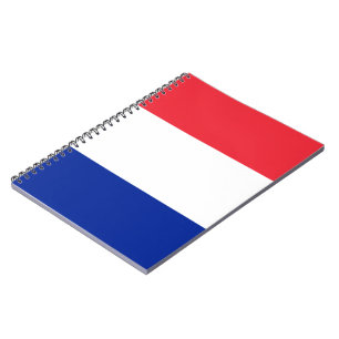 Caderno Espiral Bandeira da França