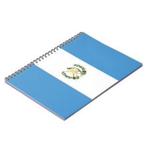 Caderno Espiral Bandeira da Guatemala