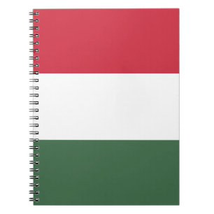 Caderno Espiral Bandeira da Hungria