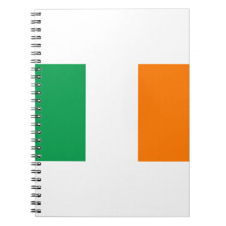 Caderno Espiral Bandeira da Irlanda