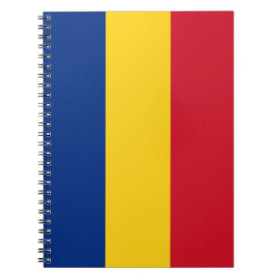 Caderno Espiral Bandeira da Romênia