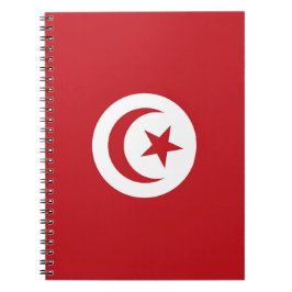 Caderno Espiral Bandeira da Tunísia