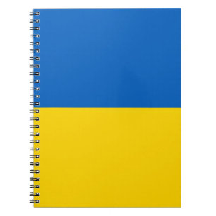 Caderno Espiral Bandeira da Ucrânia