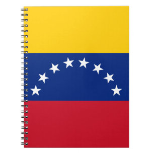 Caderno Espiral Bandeira da Venezuela