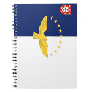 Caderno Espiral Bandeira de Açores (Portugal)