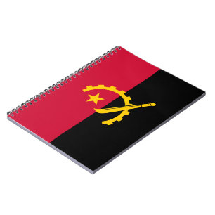 Caderno Espiral Bandeira de Angola
