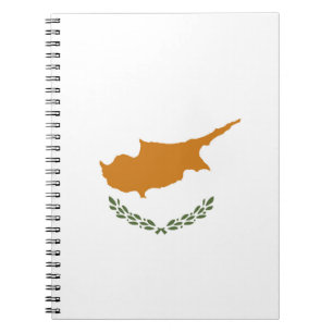 Caderno Espiral Bandeira de Chipre