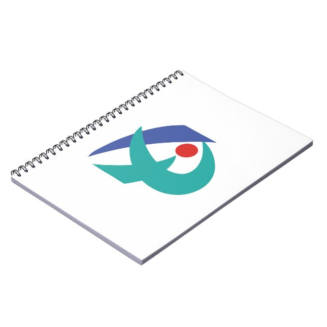 Caderno Espiral Bandeira de Iga, Mie, Japão (Left Side)