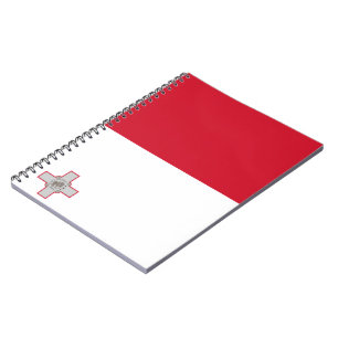 Caderno Espiral Bandeira de Malta