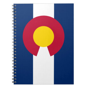 Caderno Espiral Bandeira do Colorado, O Estado do Centenário, Colo