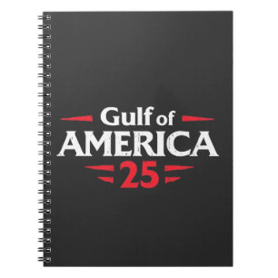 Caderno Espiral Bandeira do Golfo da América Patriótica Americana