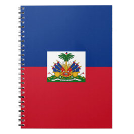 Caderno Espiral Bandeira do Haiti