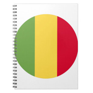 Caderno Espiral Bandeira do Mali