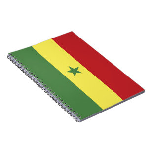 Caderno Espiral Bandeira do Senegal