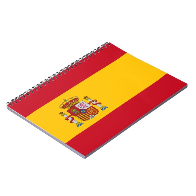 Caderno Espiral Bandeira Espanhola (Espanha) (Left Side)