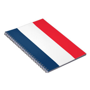 Caderno Espiral Bandeira francesa