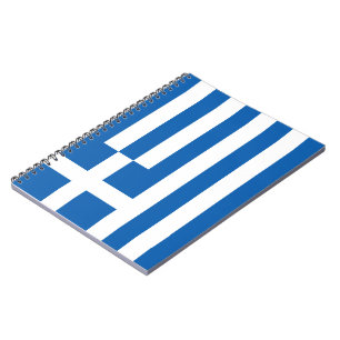 Caderno Espiral Bandeira grega (Grécia)
