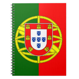 Caderno Espiral Bandeira Portuguesa