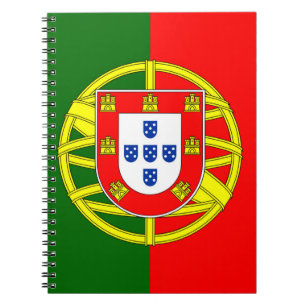 Caderno Espiral Bandeira Portuguesa