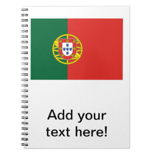 Caderno Espiral Bandeira portuguesa