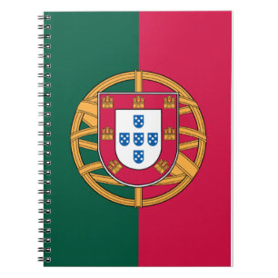 Caderno Espiral Bandeira portuguesa
