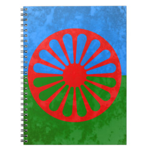 Caderno Espiral bandeira romani