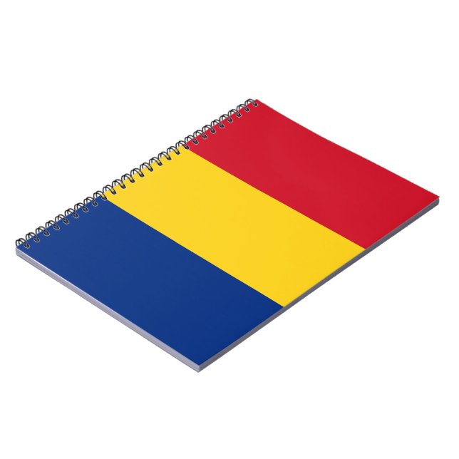 Caderno Espiral Bandeira romena (Romênia) (Left Side)