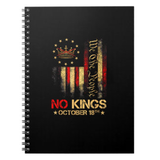 Caderno Espiral Bandeira Vintage América Sem Reis 1776