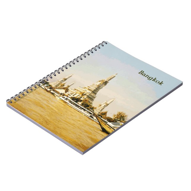 Caderno Espiral Banguecoque, Tailândia (Left Side)