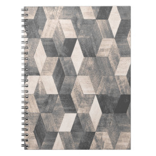 Caderno Espiral Banheira de tapete e design étnica Rug Boho