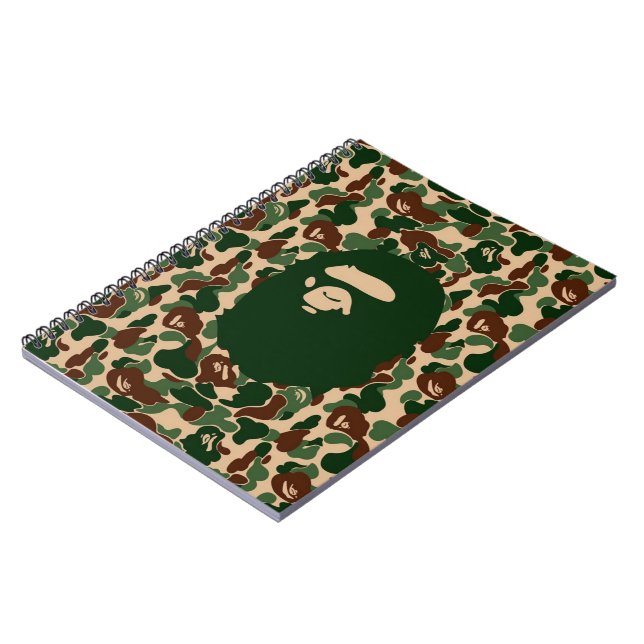 Caderno Espiral bape Camo hypebeast (Left Side)