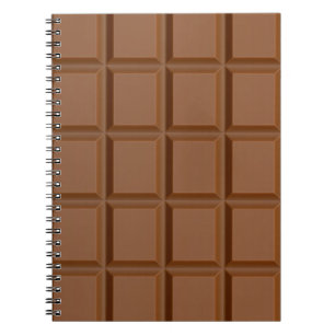 Caderno Espiral "Bar de chocolate" notebook personalizado