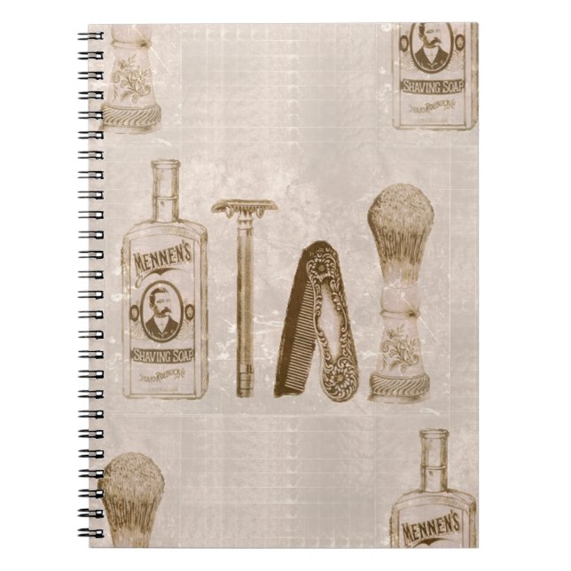 Caderno Espiral barba (Frente)
