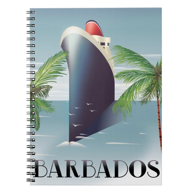 Caderno Espiral Barbados Cruise (Frente)