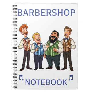 Caderno Espiral Barbearia "Caderno"