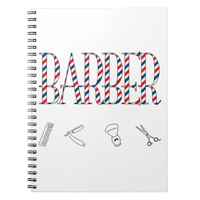 Caderno Espiral Barber (Frente)
